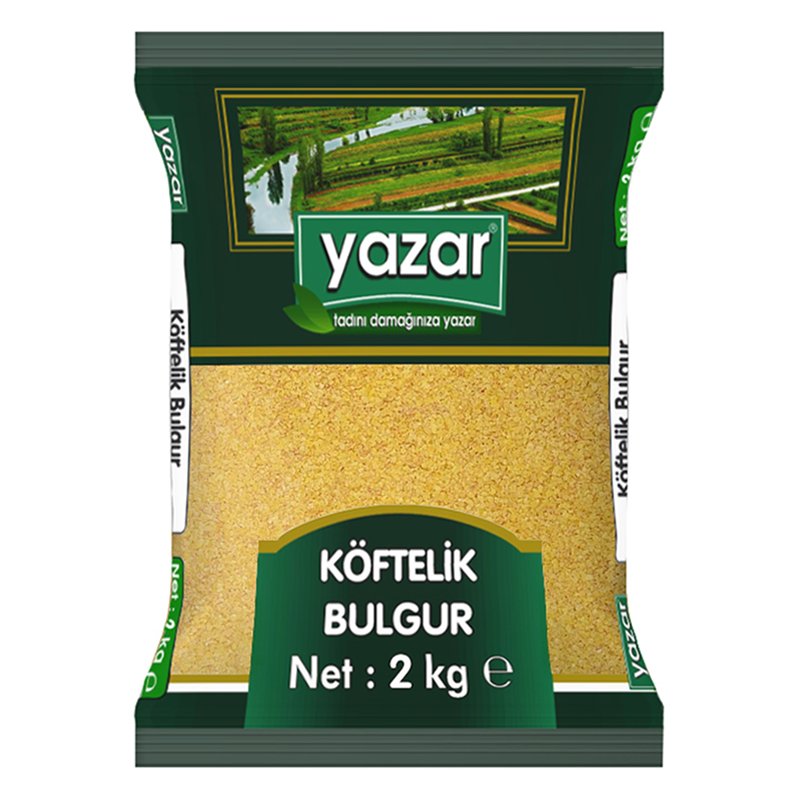 Yazar Köftelik Bulgur 2 Kg x 2 Paket